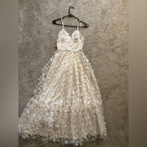 VICI butterfly lace up dress